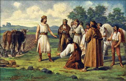 Jozef Mathauser - Přemysl Oráč za knížete povolán
